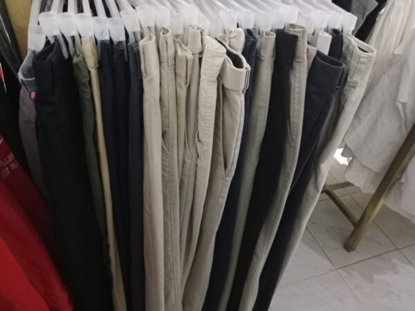 Men Khaki Trousers